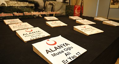 Gezici Çanakkale Müzesi Alanya'da açıldı