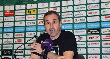 Giresunspor-Boluspor maçının ardından