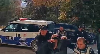 Gittikleri iş yerinde dehşet saçan firari oğul yakalandı