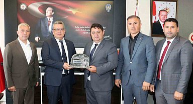 GMİS Yönetim Kurulu'ndan Emniyet Müdürü Sinan Ergen'e ziyaret