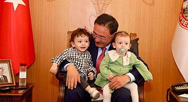 Gökmen ve Çiçek'ten Vali Çiçek'e ziyaret