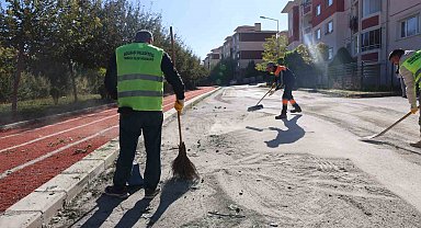 Gölbaşında çevre temizliği yapıldı
