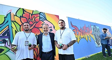 Grafiti şenliğinde renkler konuştu