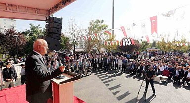 Gündoğan Parkı yenilenen yüzüyle açıldı