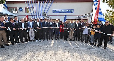 Güneybudaklar'da hizmet binası törenle hizmete açıldı