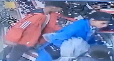 Güngören'de çocuk hırsızın soğukkanlılığı kamerada: Kadının cebindeki telefonu böyle çaldı