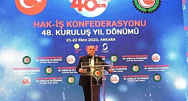 Hak-İş Konfederasyonu 48 yaşında