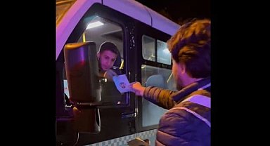 Hakkari polisi sürücülere broşür dağıttı
