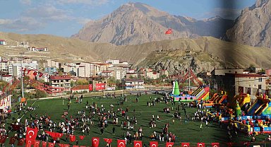 Hakkari'de çocuk etkinliğine büyük ilgi