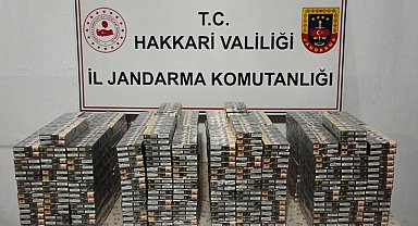 Hakkari'de çok sayıda kaçak malzeme ele geçirildi
