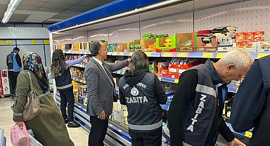 Hakkari'de zincir marketlere sıkı denetim