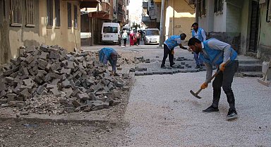 Haliliye'de derforme olmuş yollar yeniden onarılıyor