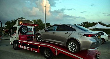 Hamas'ın baskın düzenlediği festival alanındaki araçlar çekildi