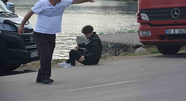 Hamsi suyu kazaya yol açtı: 1 yaralı