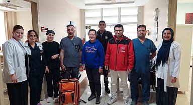 Hastanede "Mavi Kod" tatbikatı