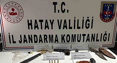 Hatay'da 2 şüpheli yakalandı