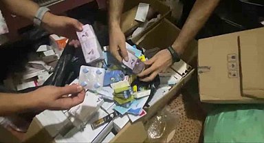 Hatay'da 55 bin tıbbi ilaç ele geçirildi