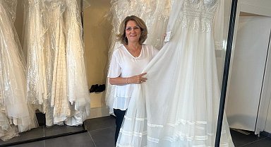 Hatay'da evlenmek isteyen ihtiyaç sahibi genç çiftlere ücretsiz gelinlik