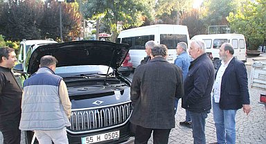 Havza TSO'nun yeni makam aracı TOGG