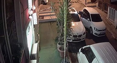 Hayalet ekran hırsızları alarma takıldı: O anlar kamerada