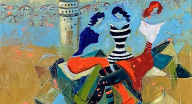 Hayatın renkleri temalı resim sergisi