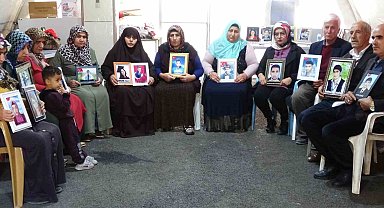 HDP önündeki evlat mücadelesi bin 517'nci gününde