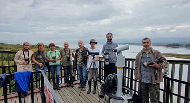 Hersek Lagünü'nde Avrupa Kuş Gözlem Günü gerçekleştirildi