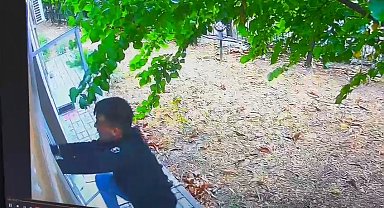 Hırsız kamerada..."Tatile gideyim" derken, cezaevine gitti