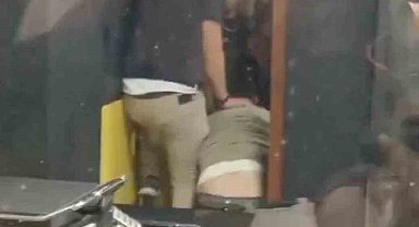 Hırsızlık şüphelisine esnaftan meydan dayağı kamerada