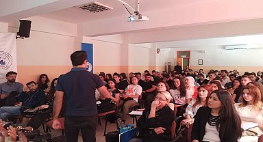 Honaz MYO'da iş yaşamında koruyucu malzemelerin önemi anlatıldı