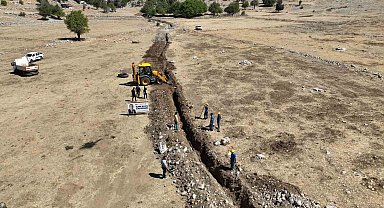 İbradı Ormana'ya içme suyu imalatı
