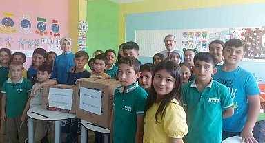 İhtiyaç sahibi öğrenciler için kırtasiye yardımı yapıldı