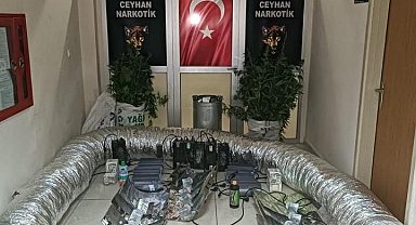 İklimlendirme sistemiyle Hint keneviri üretilen eve operasyon: 3 gözaltı