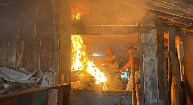 İlçede yangınların ardı arkası kesilmiyor