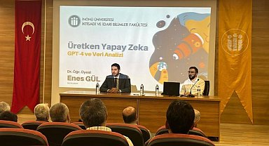 İnönü Üniversitesi'nde 'Üretken Yapay Zeka Uygulamaları' söyleşisi