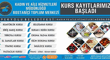 İpekyolu Belediyesinin mesleki ve sanat kursları için yeni dönem kayıtları başlıyor