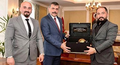 İş adamı Akarsu kardeşlerden Vali Çiftçi'ye ziyaret