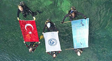 İş Bankası öncülüğünde deniz dip temizliği