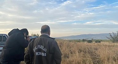 Işıklı Gölünde kaçak avlanan 3 kişiye para cezası kesildi