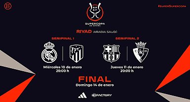 İspanya Süper Kupası maçları Suudi Arabistan'da oynanacak