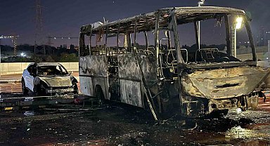 İSPARK otoparkında çıkan yangın söndürüldü