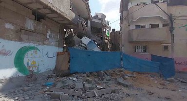 İsrail, Gazze Şeridi'nde 12 camiyi bombaladı