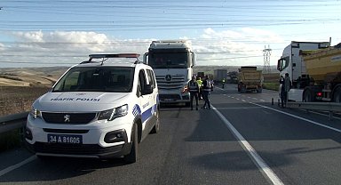 İstanbul genelinde hafriyat kamyonlarına yönelik denetim yapıldı