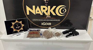 İstanbul'dan Iğdır'a gelen yolcu otobüsünde uyuşturucuyla yakalanan zanlı tutuklandı