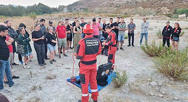 İtfaiyeden uygulamalı eğitim