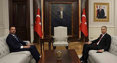 İYİ Partisi Sözcüsü Kürşad Zorlu, İçişleri Bakanı Ali Yerlikaya'yı ziyaret etti