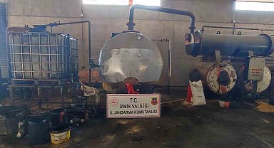 İzmir'de 27 buçuk ton kaçak akaryakıt ele geçirildi