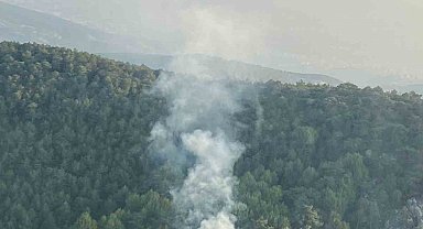 İzmir'de orman yangını: 58 dakikada kontrol altına alındı