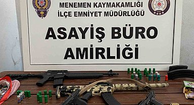 İzmir'de suç evine polis operasyonu