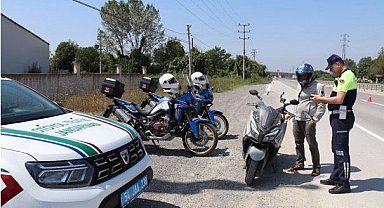 Jandarma bir ayda 75 bin 200 aracı denetledi